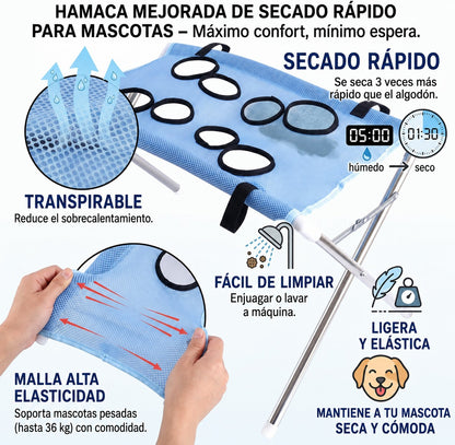 PawSpa™ - Hamaca de Aseo para Gatos